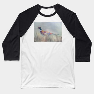 Pheasant in the Field Baseball T-Shirt